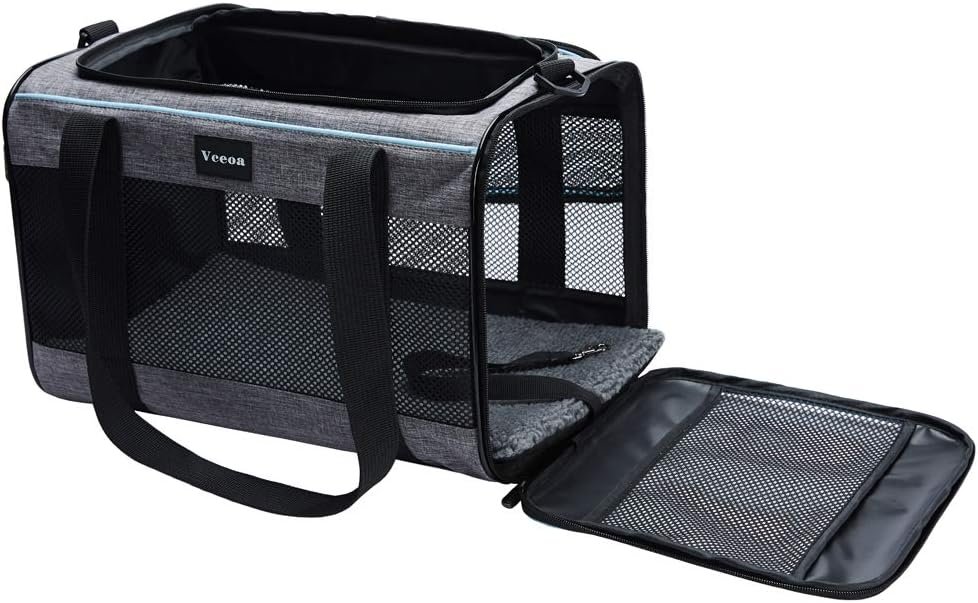 Vceoa Pet Carrier Soft-Sided Carriers for Cats Small Dogs Review