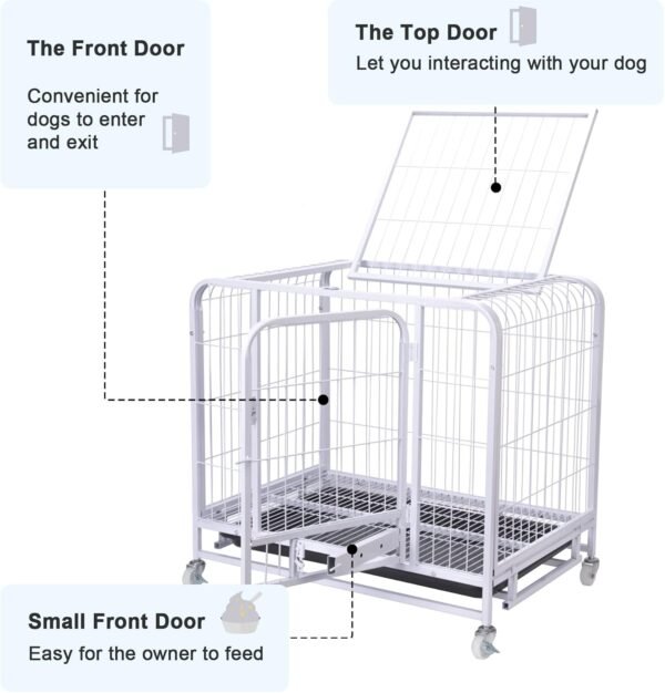 White Metal Dog Kennel review